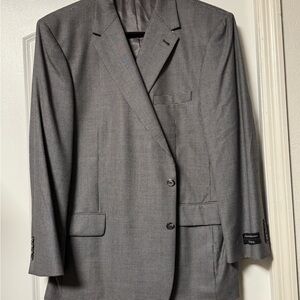 Jos. A. Bank Classic Gray Checkered Blazer